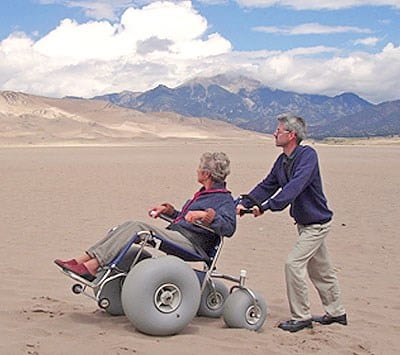 Sand Chair at Sand Dunes
