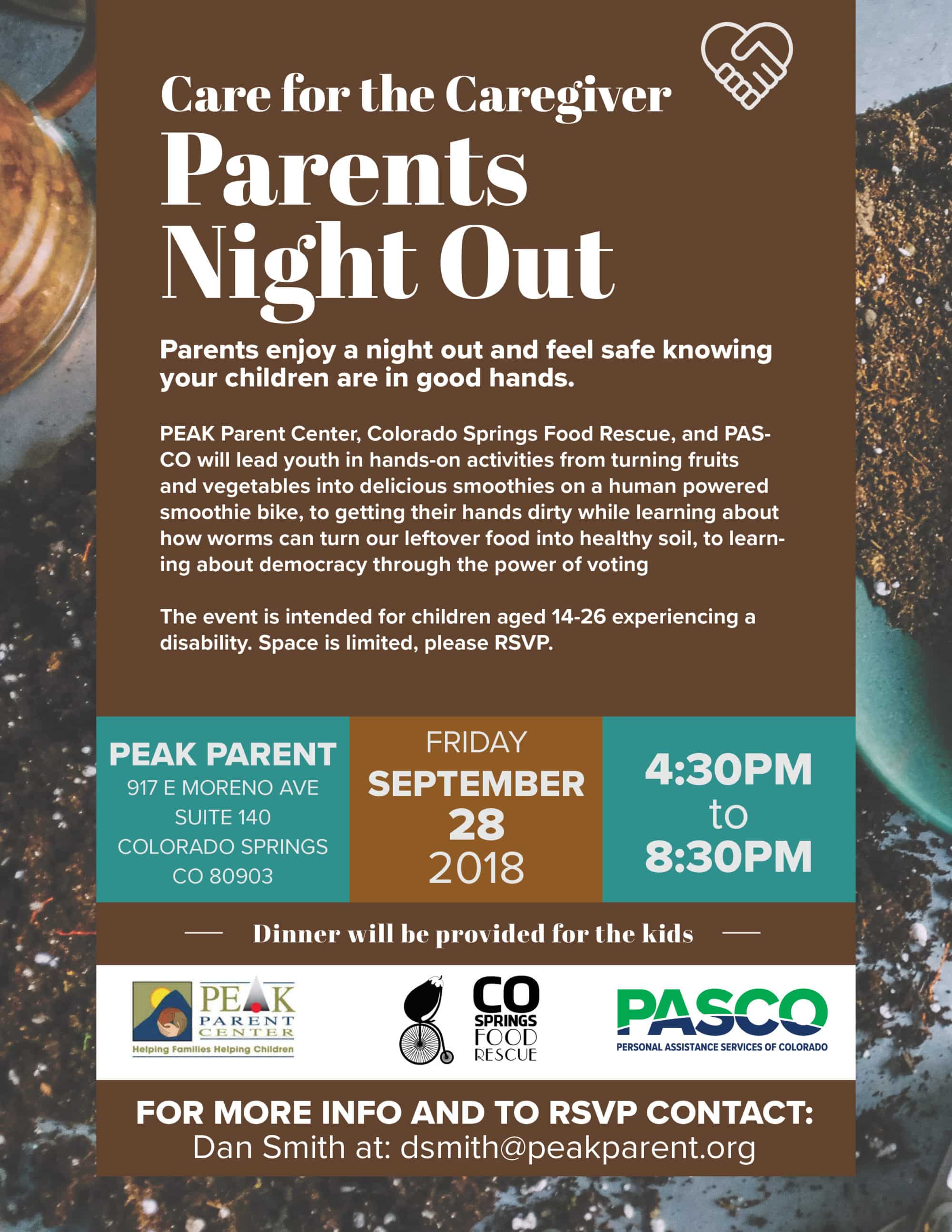 Care for the Caregiver Parents Night Out (Colorado Springs)