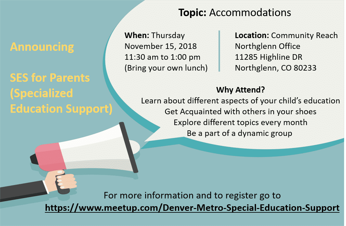 Denver Metro Special Education Support Meet Up