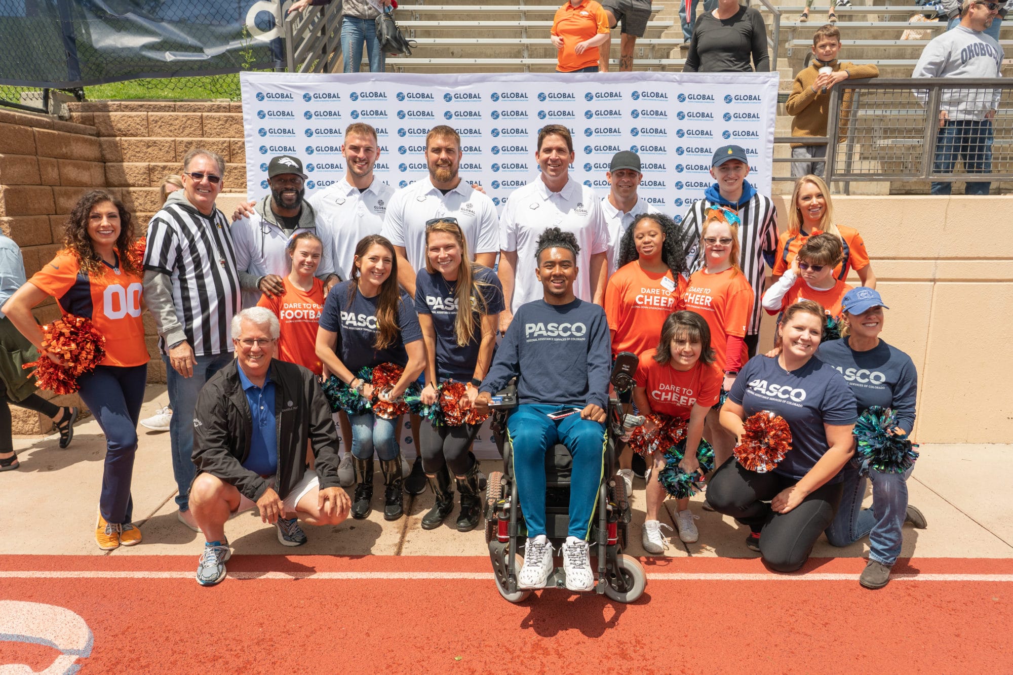 Group Photo at Dare to Play Camp
