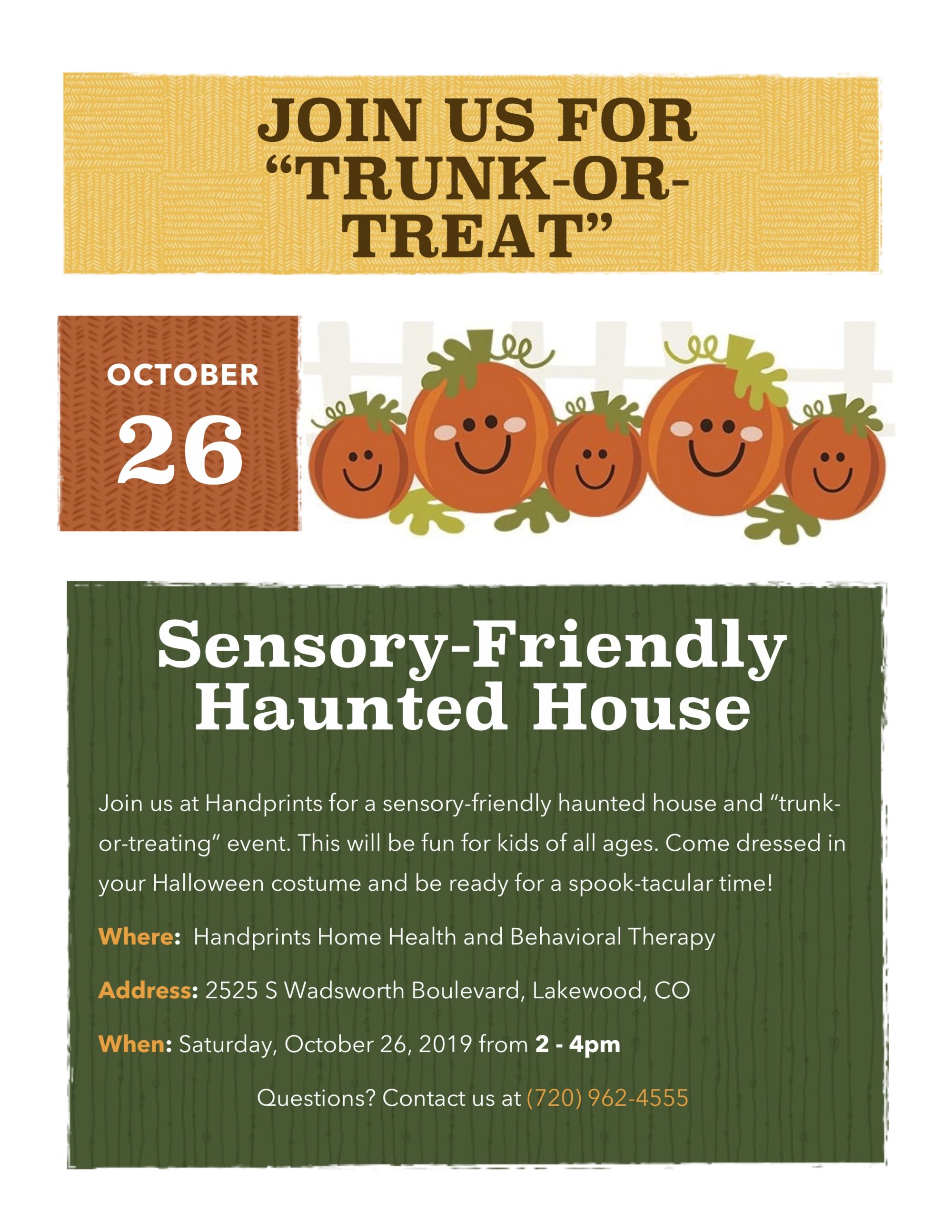 Sensory-Friendly Haunted House - PASCO Community Events