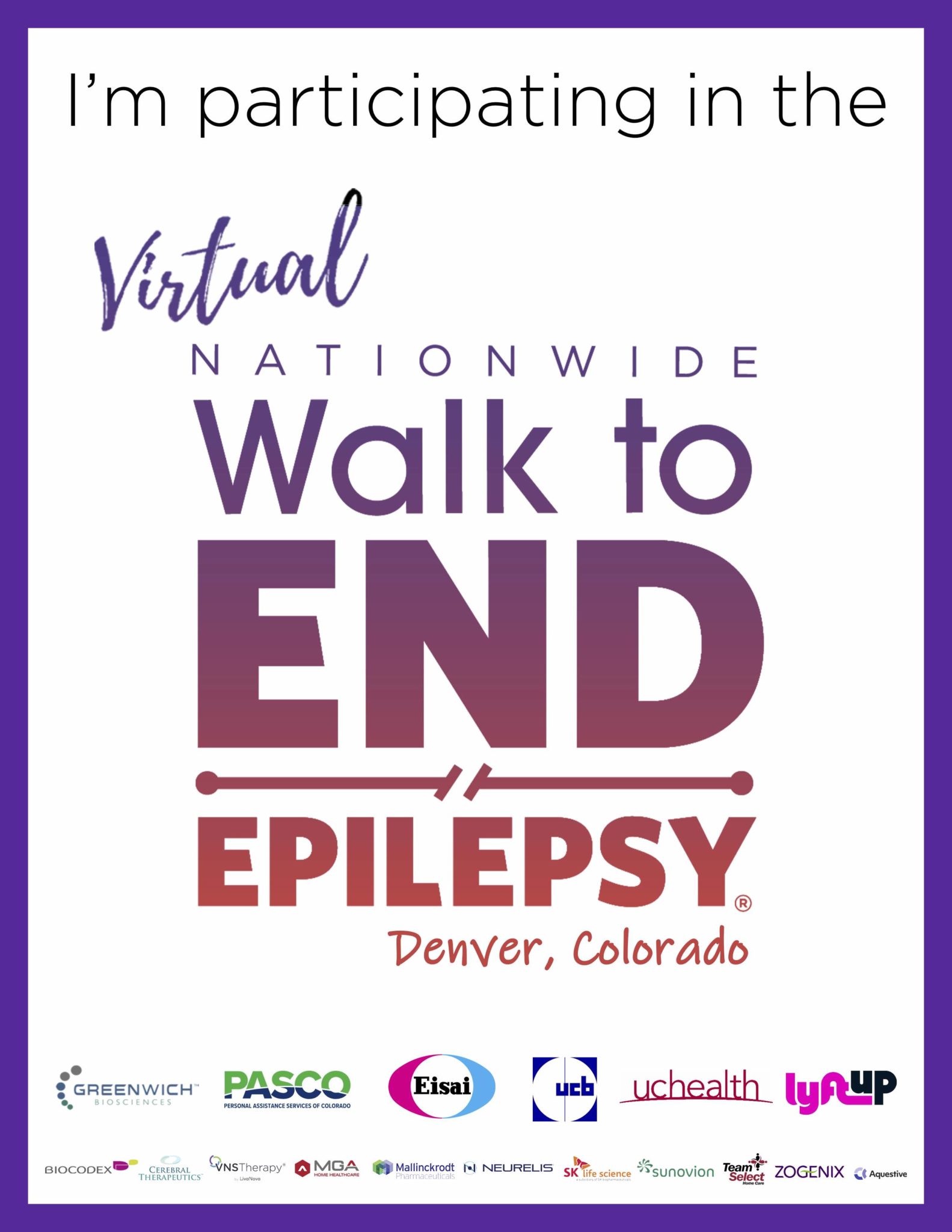 Nationwide Walk to End Epilepsy PASCO Community Events