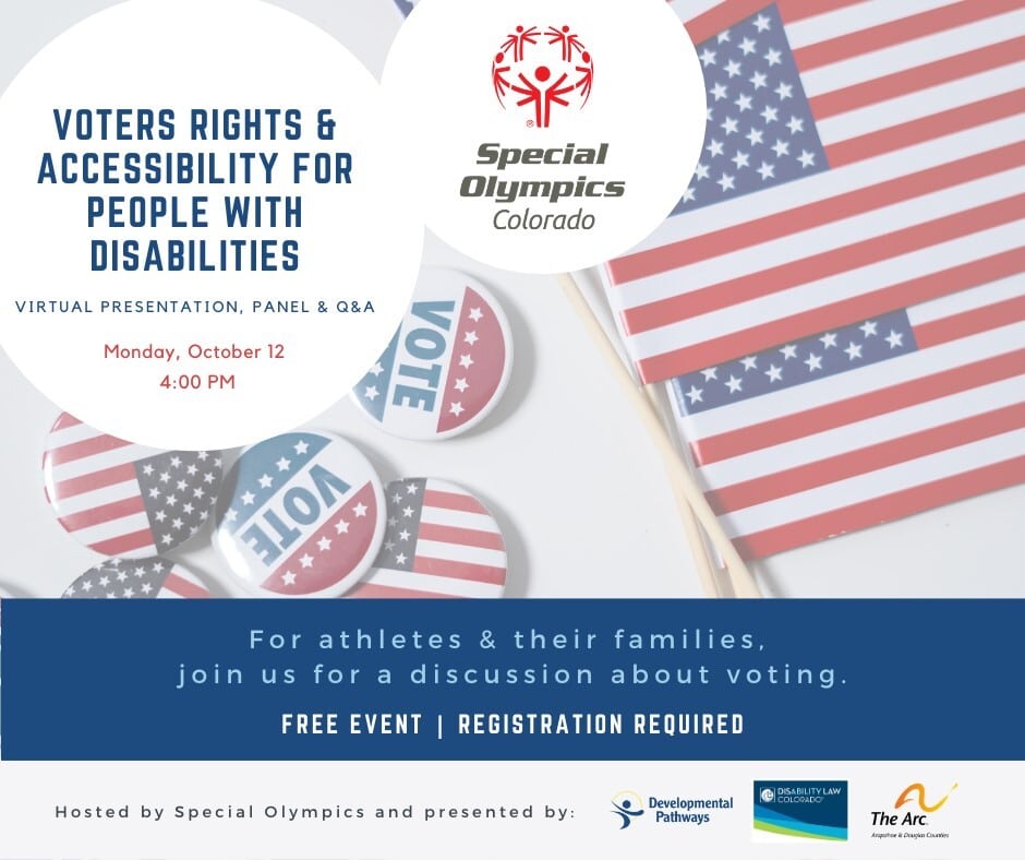 Special Olympics and Voting
