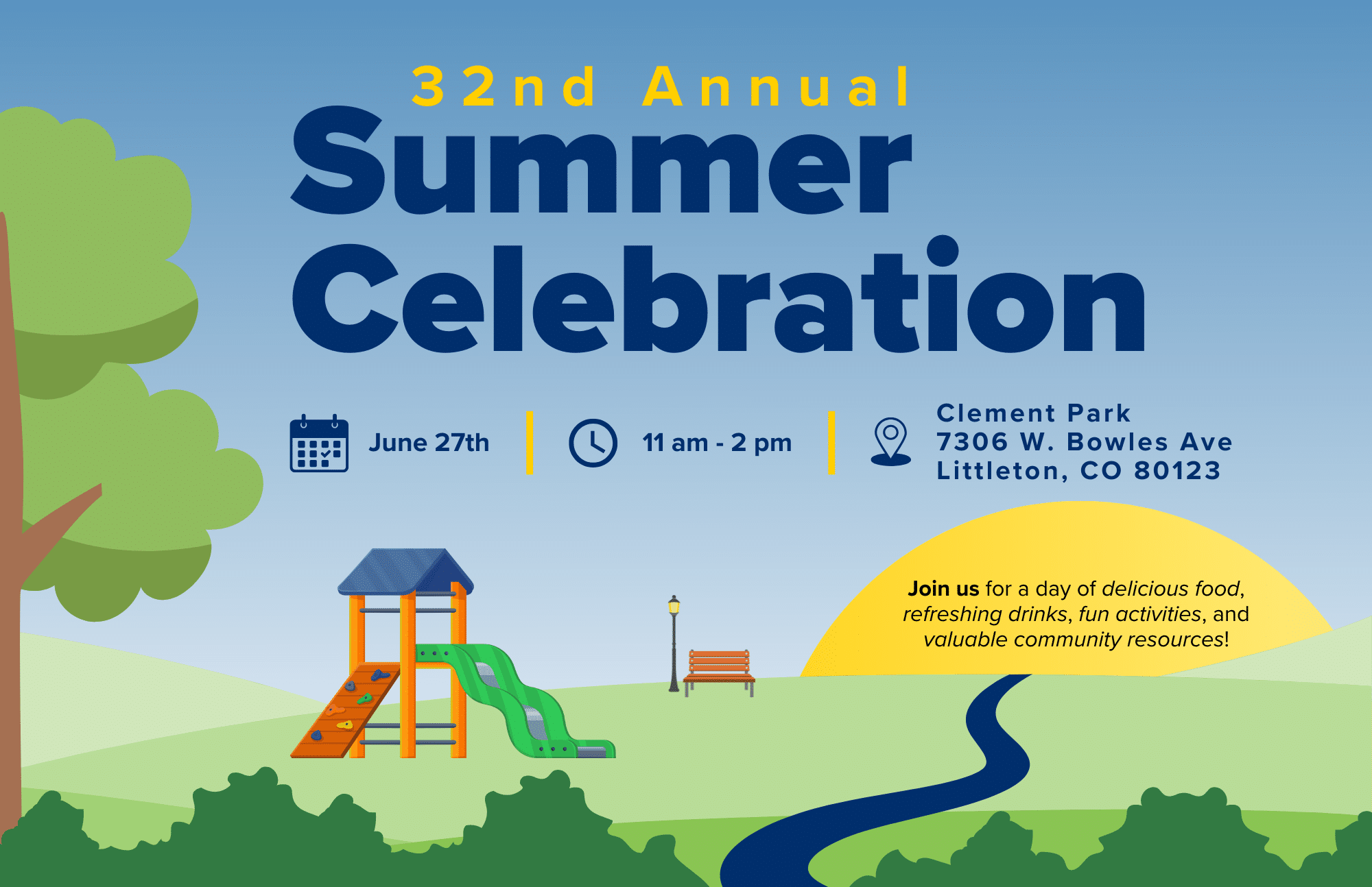 Summer Celebration 2025 Web Graphic